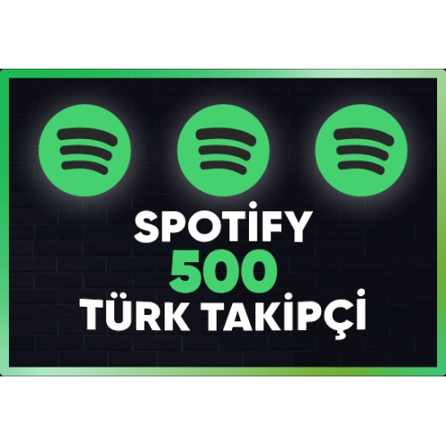  ⚡ TÜRK SPOTİFY 500 TAKİPÇİ ⚡